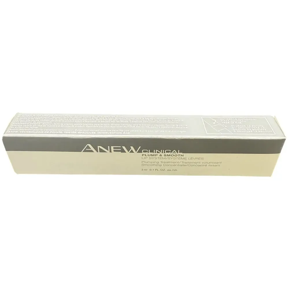 ✨ Avon Anew 0.1 oz Clinical Plump & Smooth Lip System New Vintage Y2K Lip Care